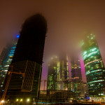 Moscow skyscrapers